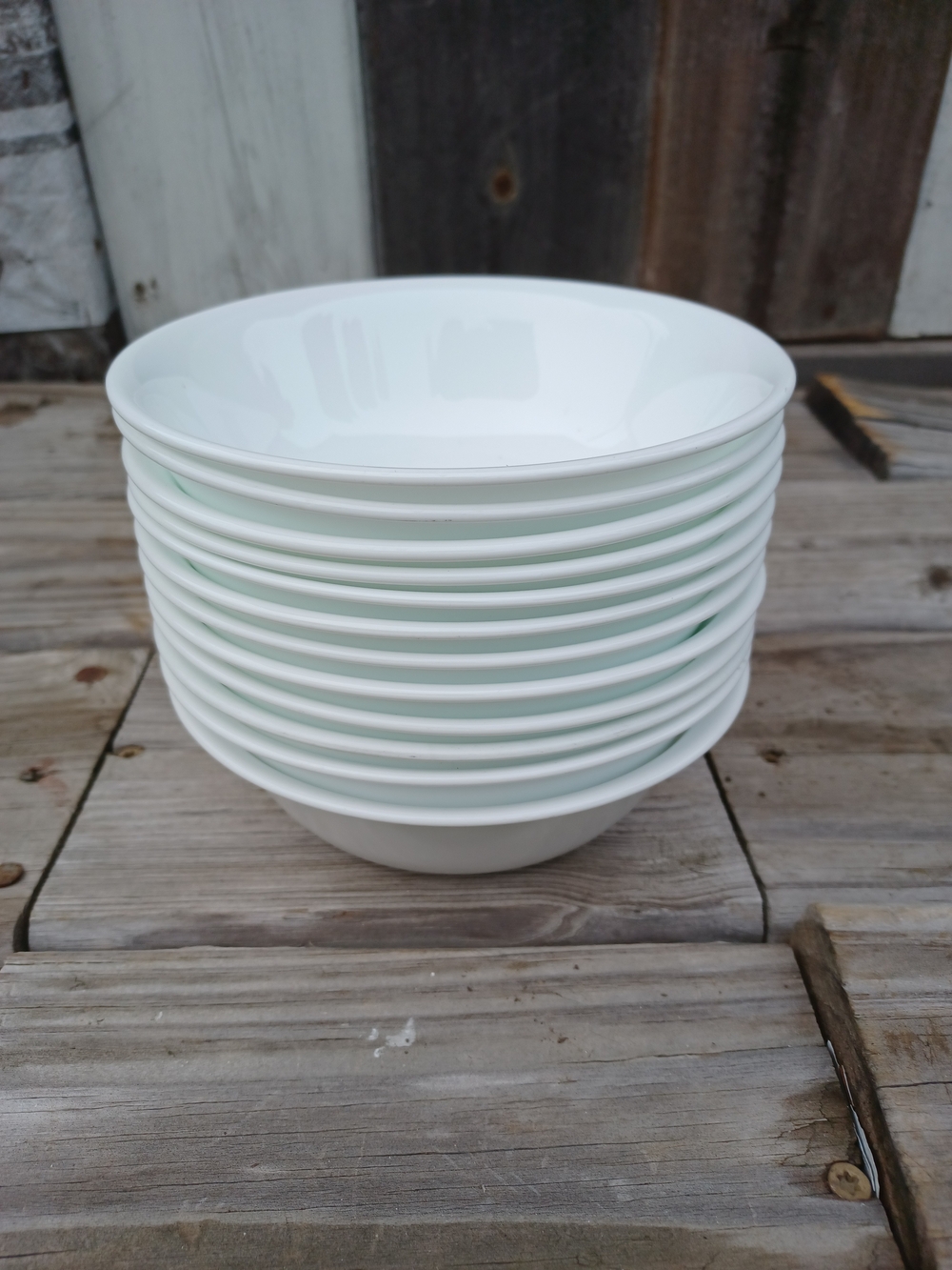 6 NEW Corelle Snow White Cereal, Soup Bowls